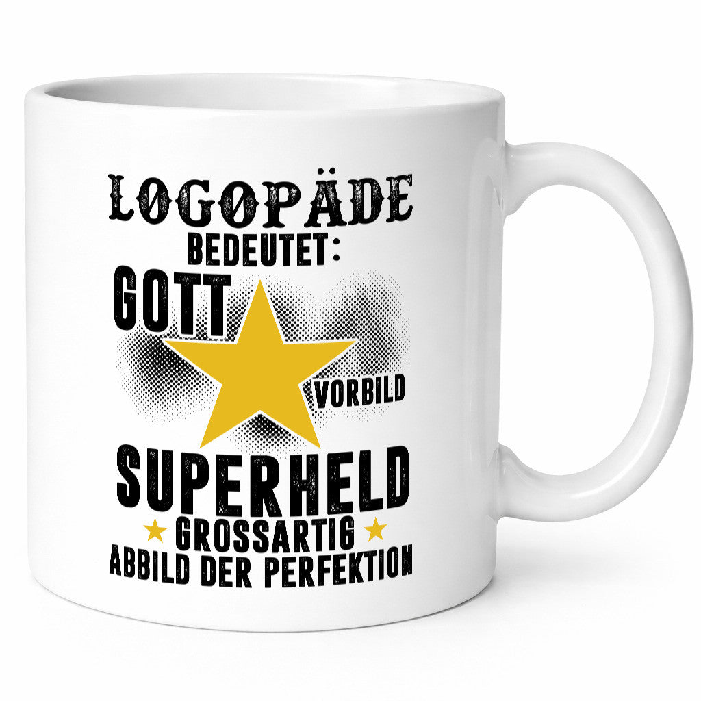 Bedeutung von Logopäde | Sprachtherapie lustiger Spruch Geschenk Humor