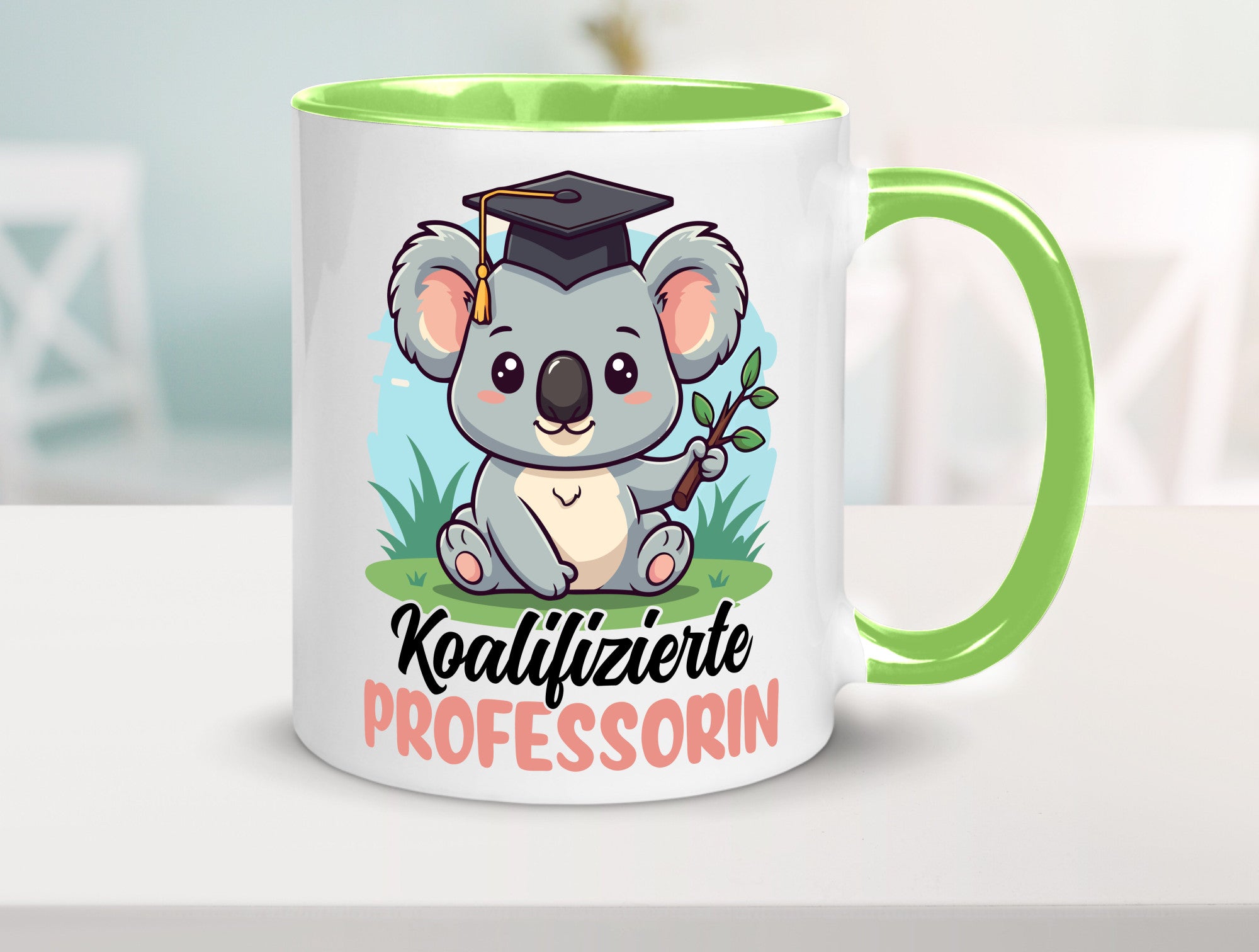 Koalifizierte Professorin | Uni Universität lustig Humor Geschenkidee Geschenk