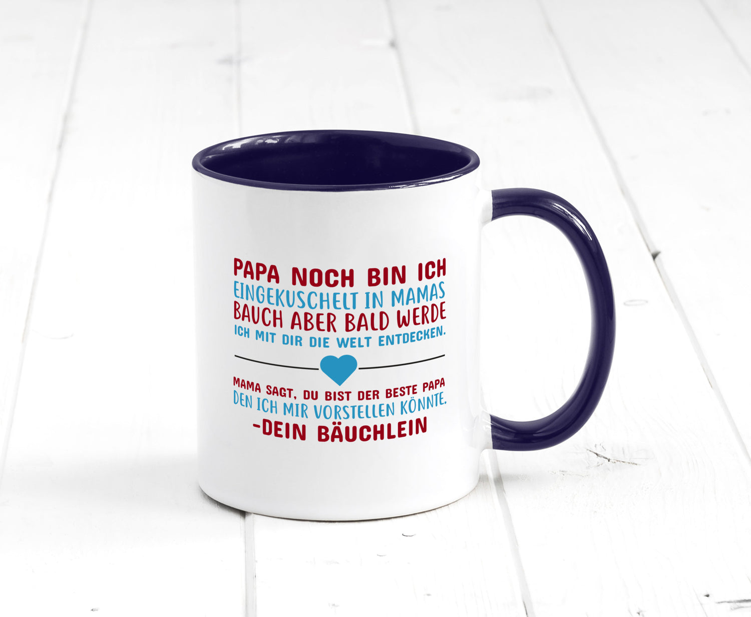 Schwangerschaft | Vaterschaft Tasse Papa Spruch Geschenk Familie Geschenkidee