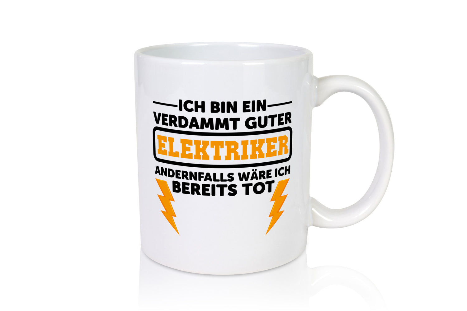 Verdammt guter Elektriker | Beruf Tasse Arbeitswelt lustig Arbeit Kollegen Büro