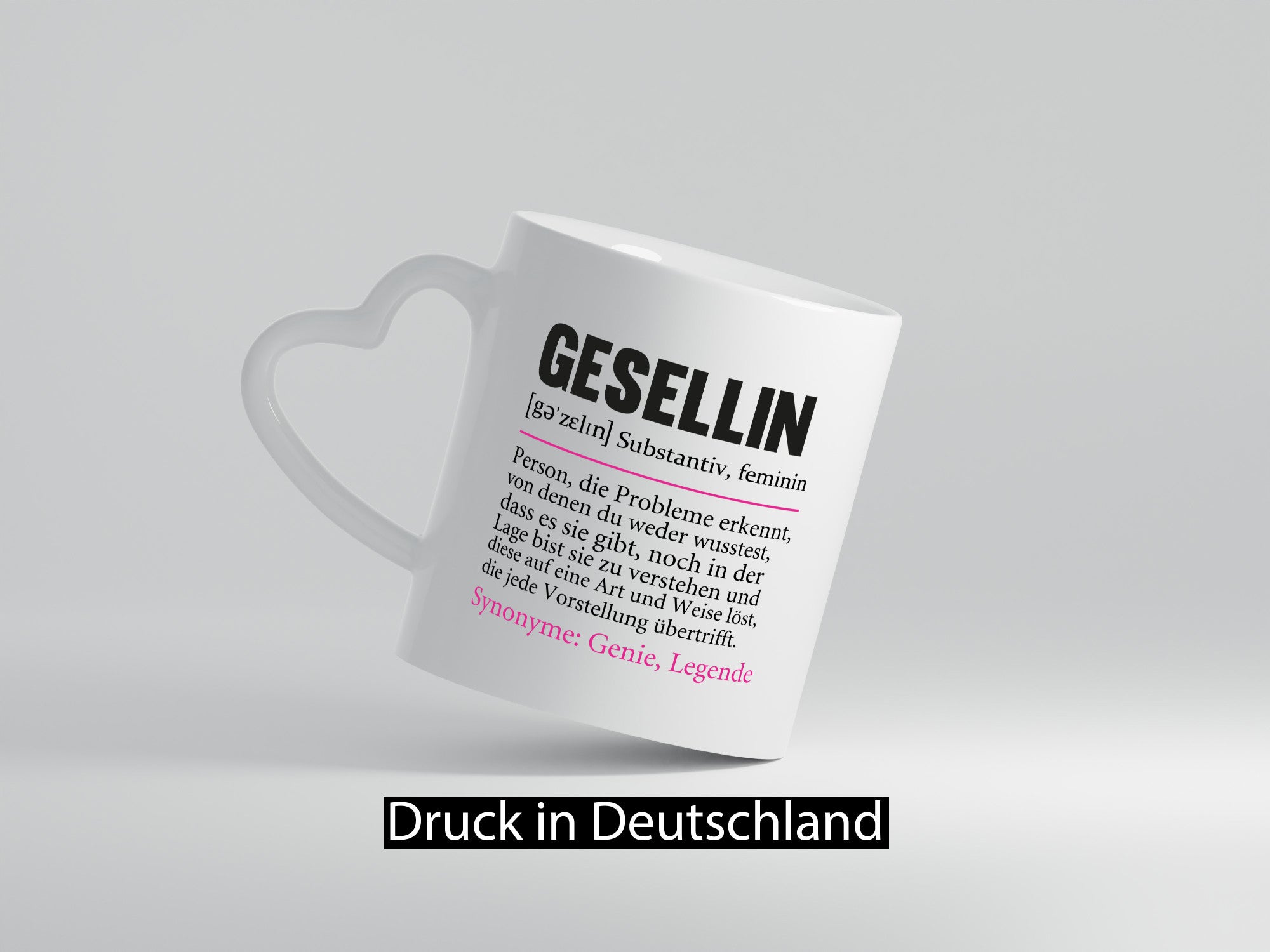 Gesellin | Beruf Definition Handwerkerinnen Spruch lustig Arbeit Kollegen Büro