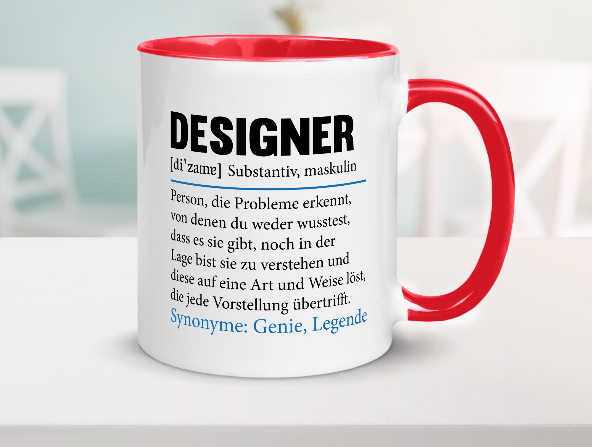Designer Beruf | Gestalter Medien Schmuck Mode Geschenk Arbeit Kollegen Büro
