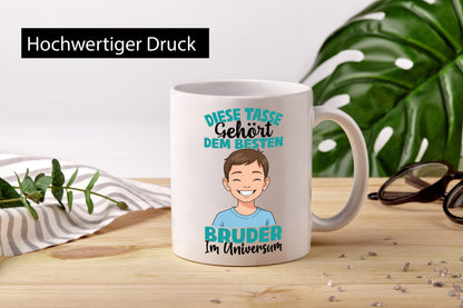 Im Universum: Bruder | Großer Kleiner Geschenk Humor Geschenkidee lustiger