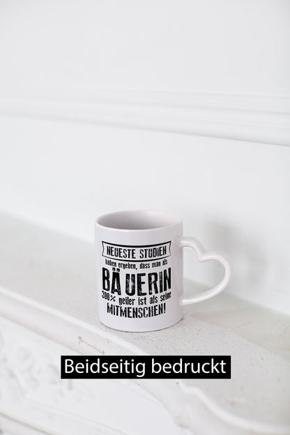 Neuste Studien: Bäuerin | Bauernhof Landwirtschaft Humor Geschenkidee Tasse
