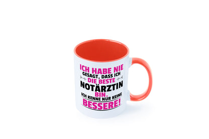 Die Beste Notärztin | Ärztin Humor Geschenkidee Tasse