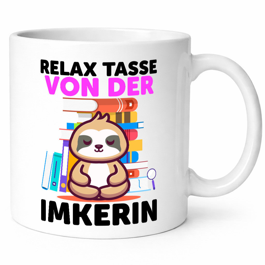 Relax Tasse: Imkerin | Imkerei Humor Geschenkidee Tasse