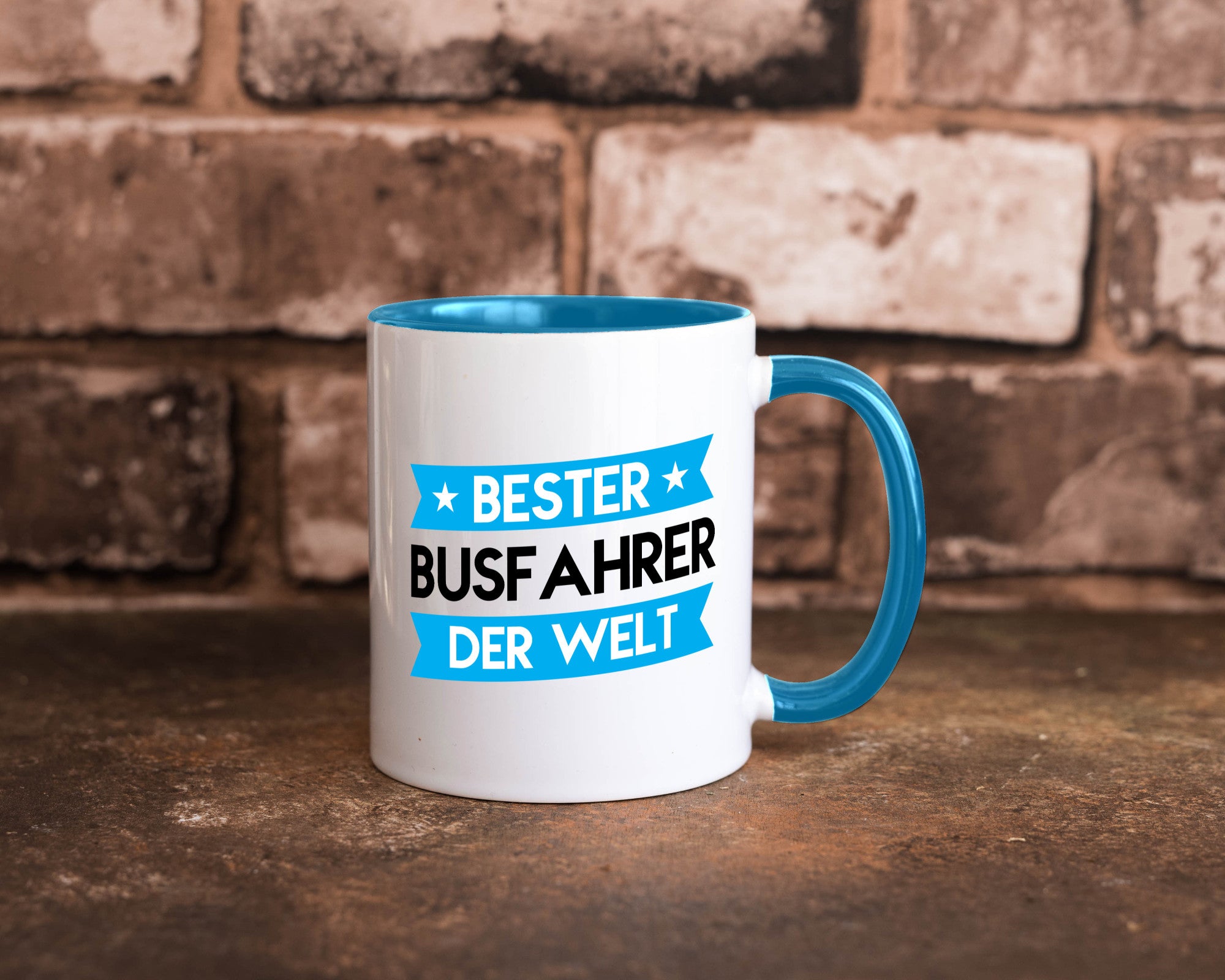 Bester Busfahrer | Berufsfahrer Fahrer v2 Geschenkidee Arbeit Kollegen Büro