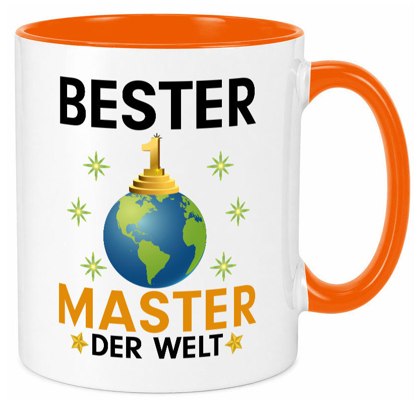 Welt Bester Master | Universität Student Humor Geschenkidee Tasse