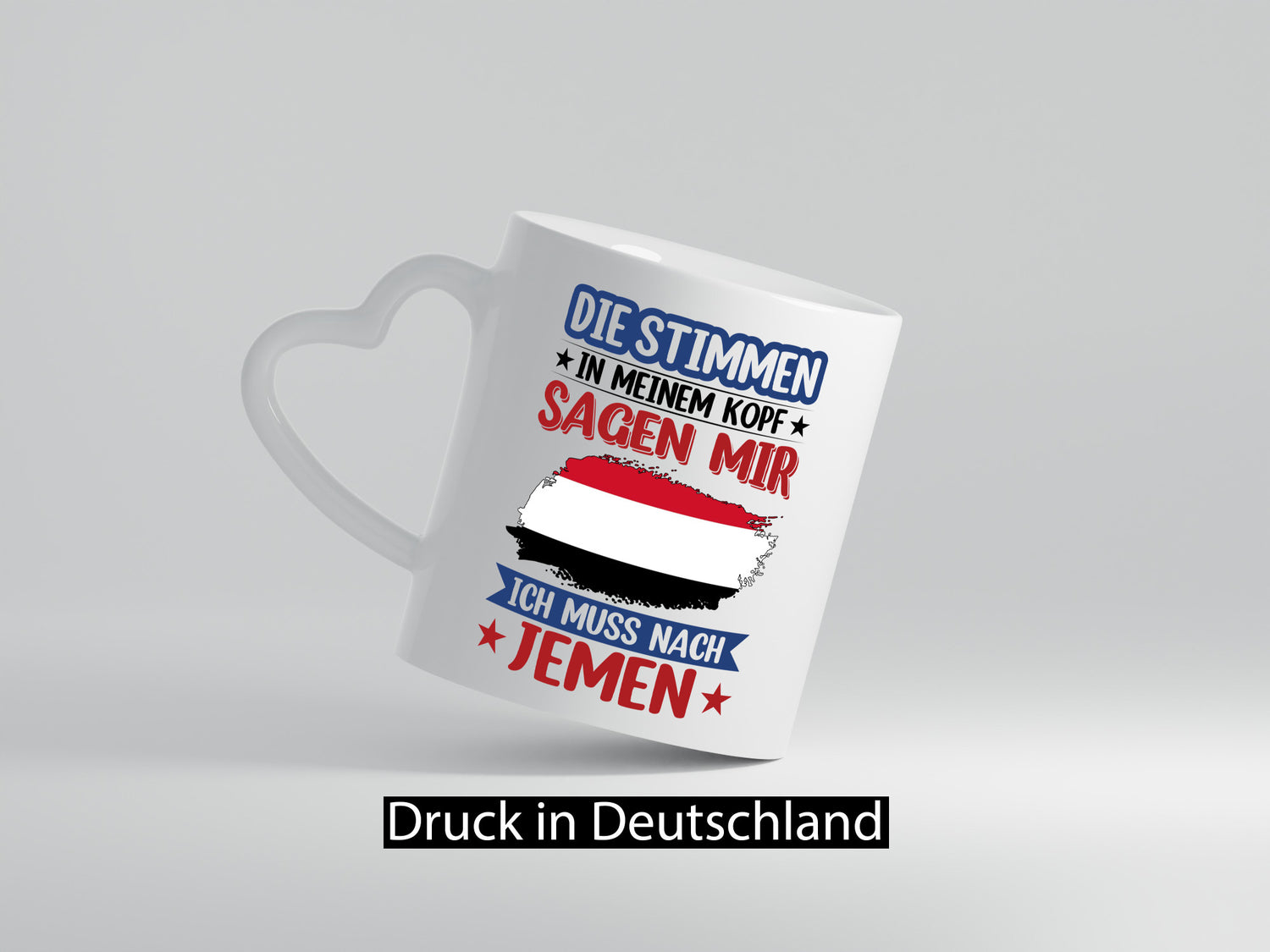 Jemen | Urlaub Stimmen in meinem Kopf Traumland Geschenk Humor Geschenkidee