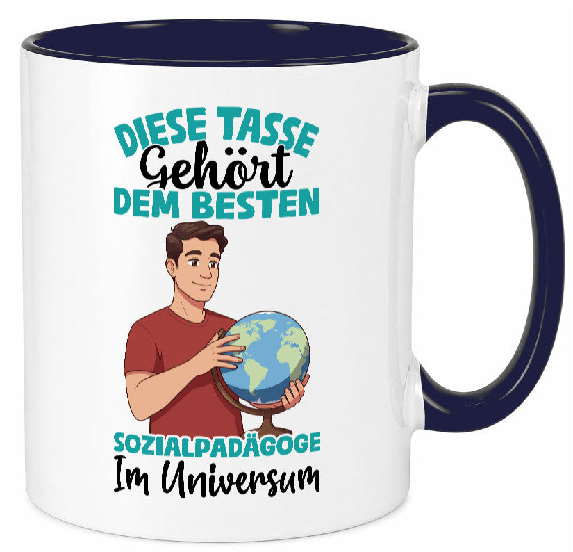 Im Universum: Sozialpädagoge | Pädagoge lustiger Spruch Geschenk Humor