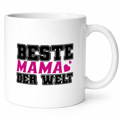 Beste Mama Geschenk Familie Geschenkidee lustiger Spruch Tasse