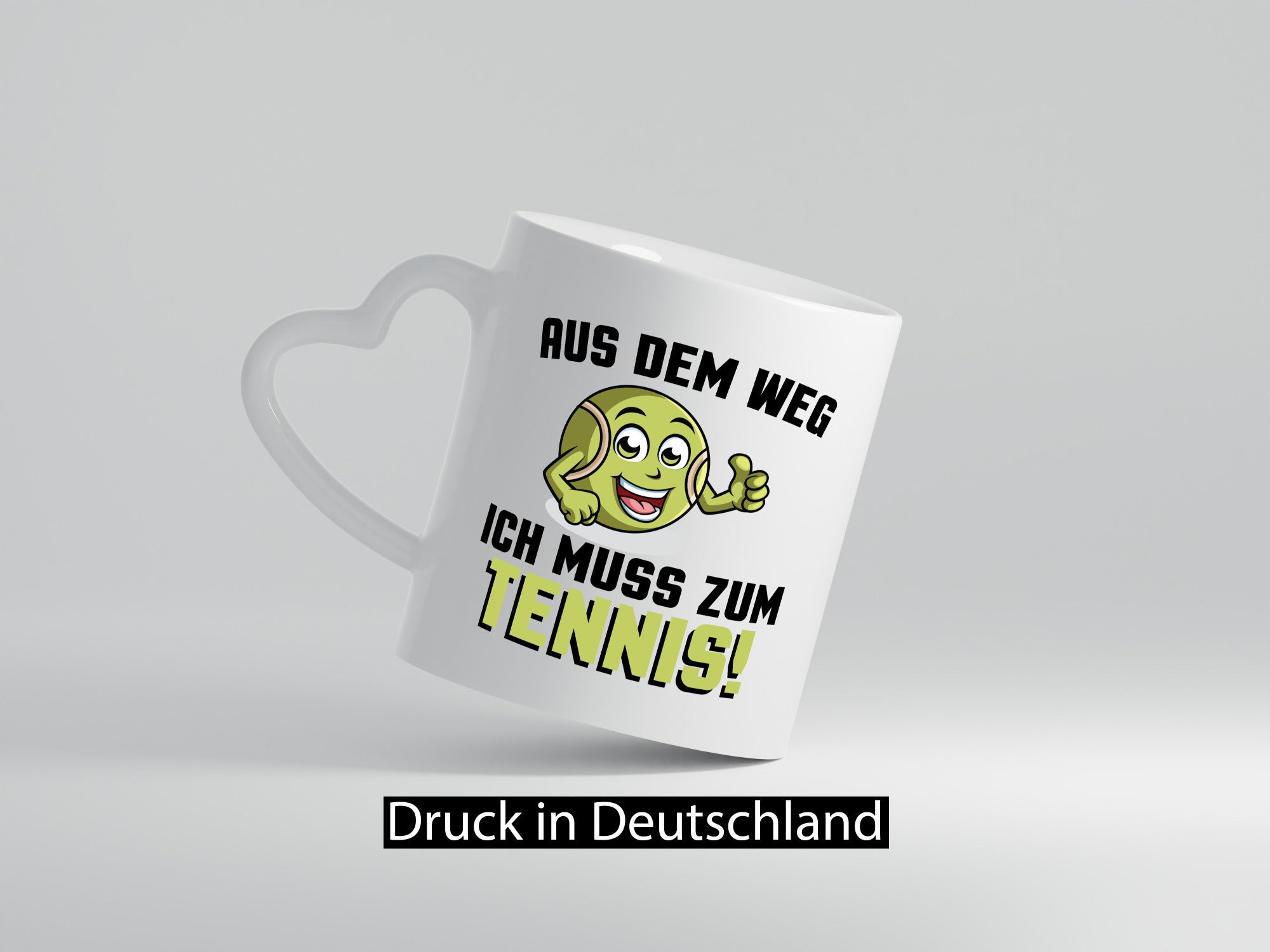 Aus dem weg ich muss zum Tennis | Tennisspielen Geschenk Humor Geschenkidee