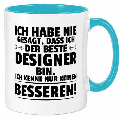Der Beste Designer Beruf | Mode lustig Arbeit Kollegen Büro Geschenk Tasse