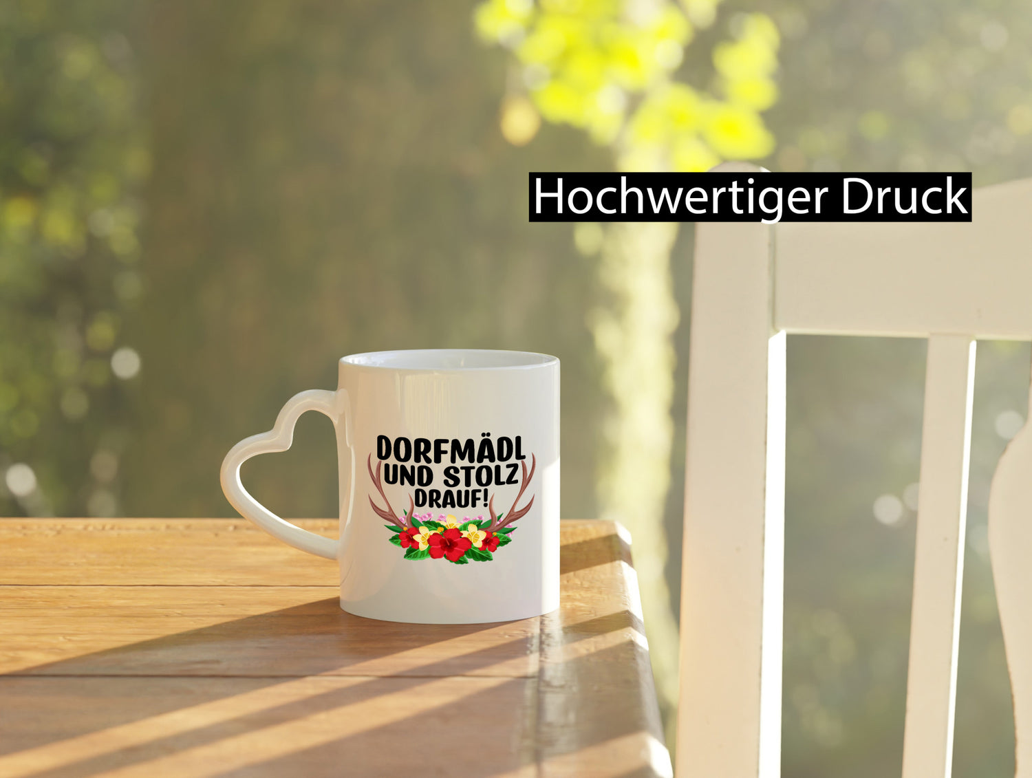 Dorfmädel und stolz drauf | Dorfkind Dorf v2 Geschenkidee Humor Tasse