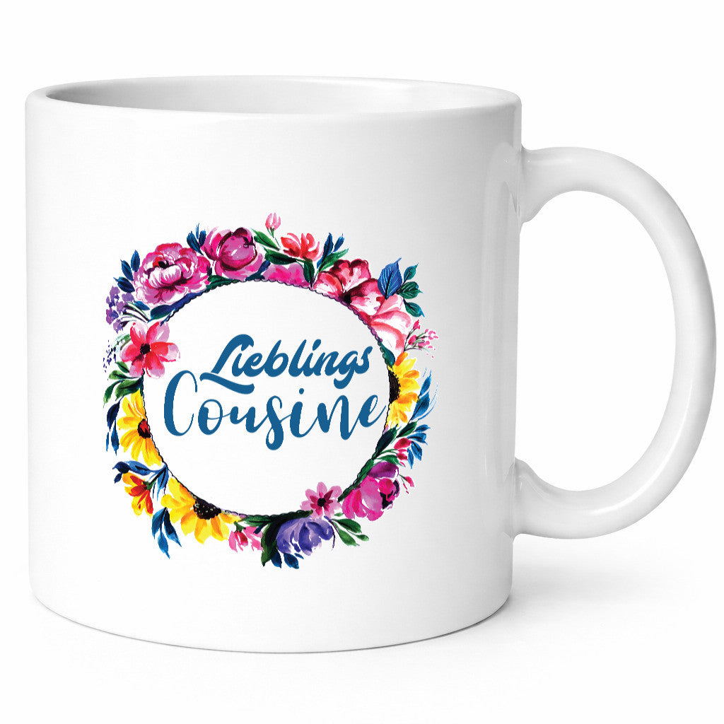 Lieblings Cousine | Familie Beste Humor Geschenkidee Tasse
