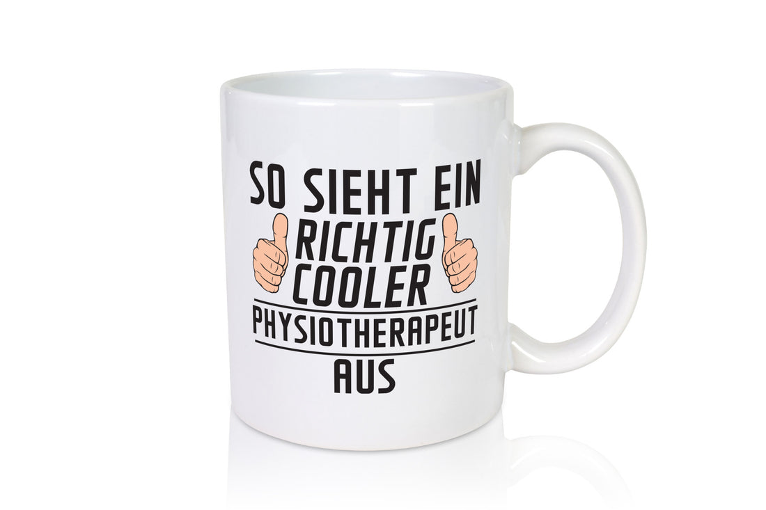 Richtig Cooler Physiotherapeut v2 Geschenk Humor Geschenkidee lustiger Spruch