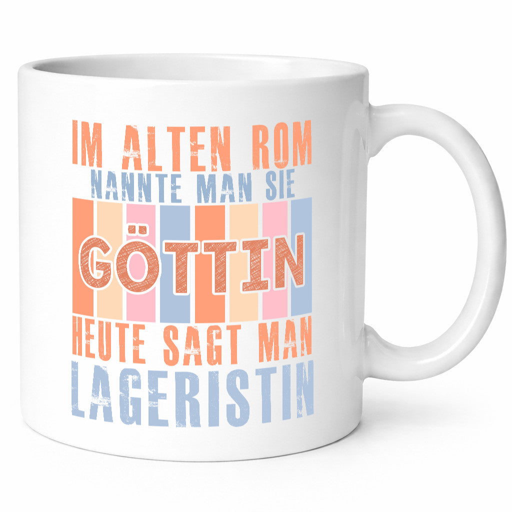 Heute sagt man: Lageristin | Beruf Lager Arbeiterin Geschenkidee Arbeit