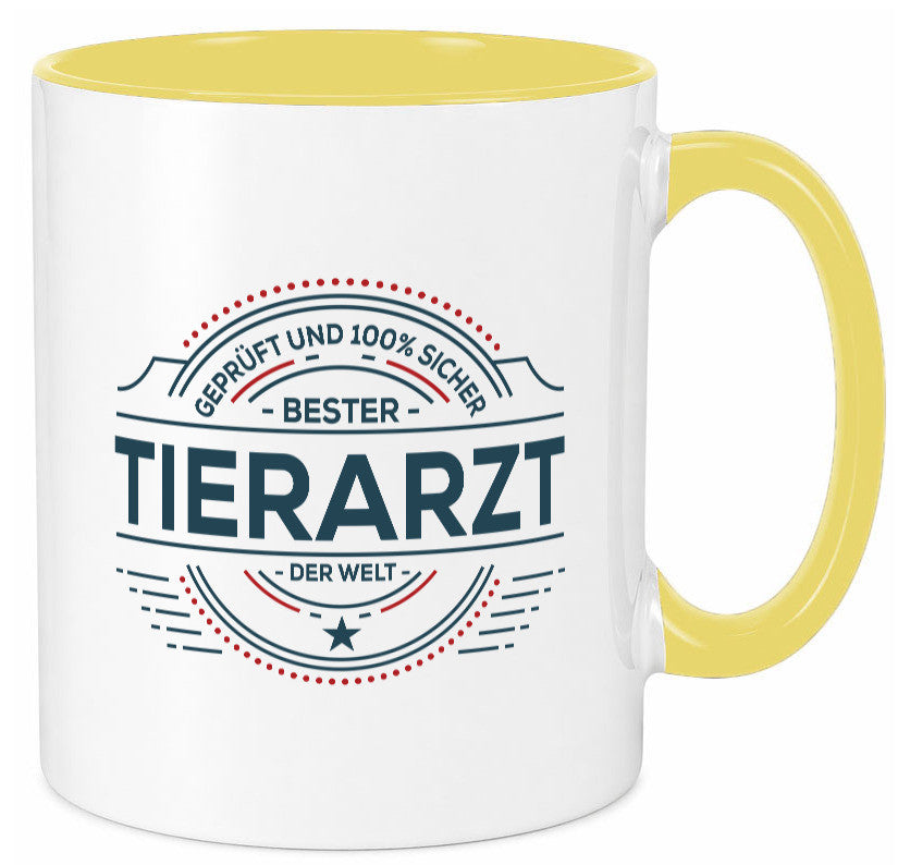 Geprüft und sicher: Tierarzt | Tiermedizin Mediziner Humor Tierliebhaber
