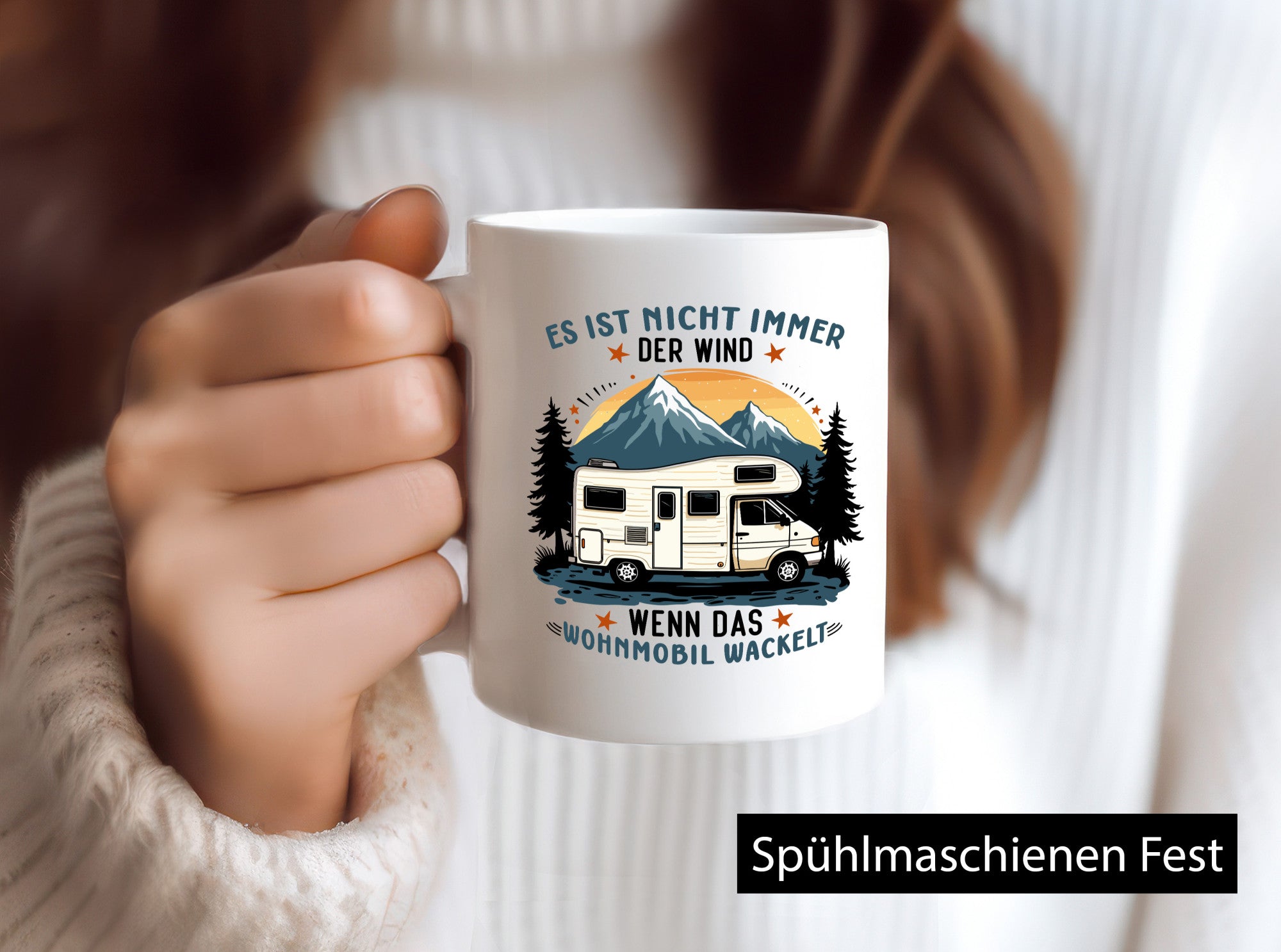Es ist nicht immer der Wind | Wohnmobil Camper Camping v2 Geschenk Humor