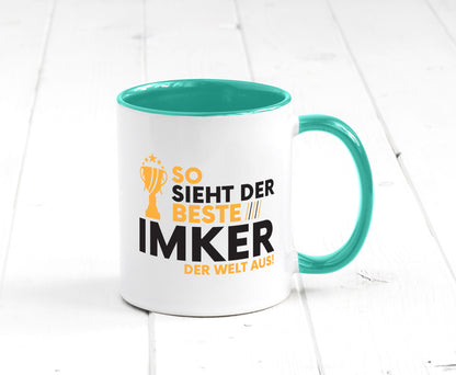 Der Weltbeste Imker | Imkerei lustiger Spruch Geschenk Humor Geschenkidee Tasse