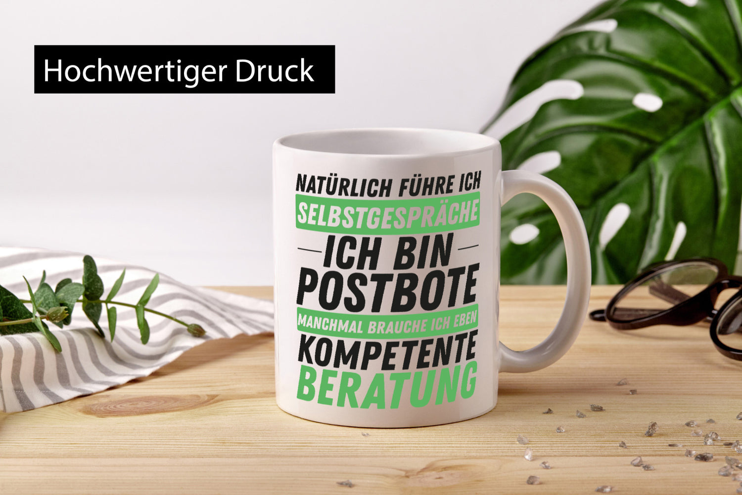Ich bin Postbote | Kompetente Beratung Zusteller Paket lustiger Spruch Geschenk