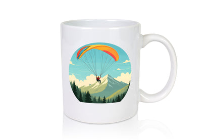 Gleitschirm | Motiv Paragleiter Gleitschirmfliegen vl9 Humor Geschenkidee Tasse