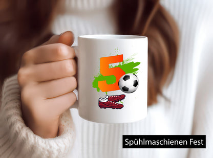 5. Geburtstag | Jungen Fußball Fußballspieler lustiger Spruch Geschenk