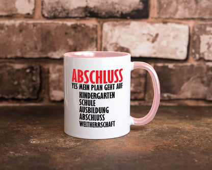 Abschluss Bachelor Geschenkidee Humor Tasse