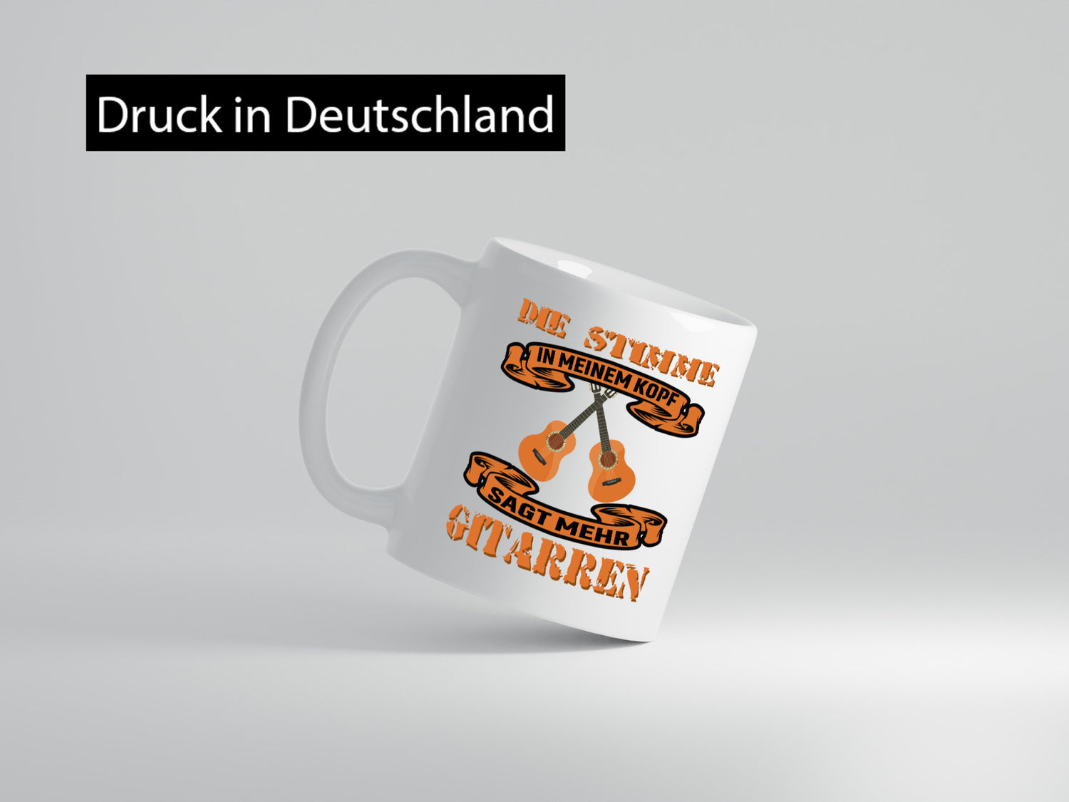 Die Stimmen in meinem Kopf | Gitarren Musiker Geschenk Humor Geschenkidee