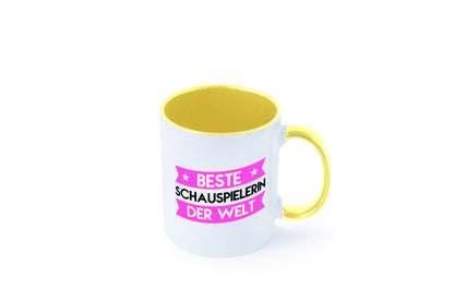 Beste Schauspielerin | Theater lustiger Spruch Geschenk Humor Geschenkidee Tasse