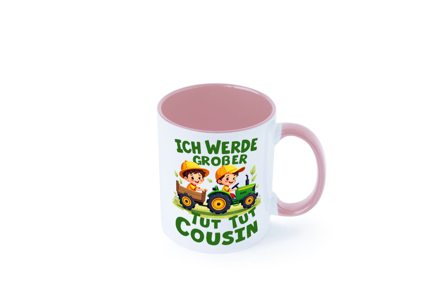 Ich werde Großer Cousin | Familie Bauer lustiger Spruch Geschenk Geschenkidee