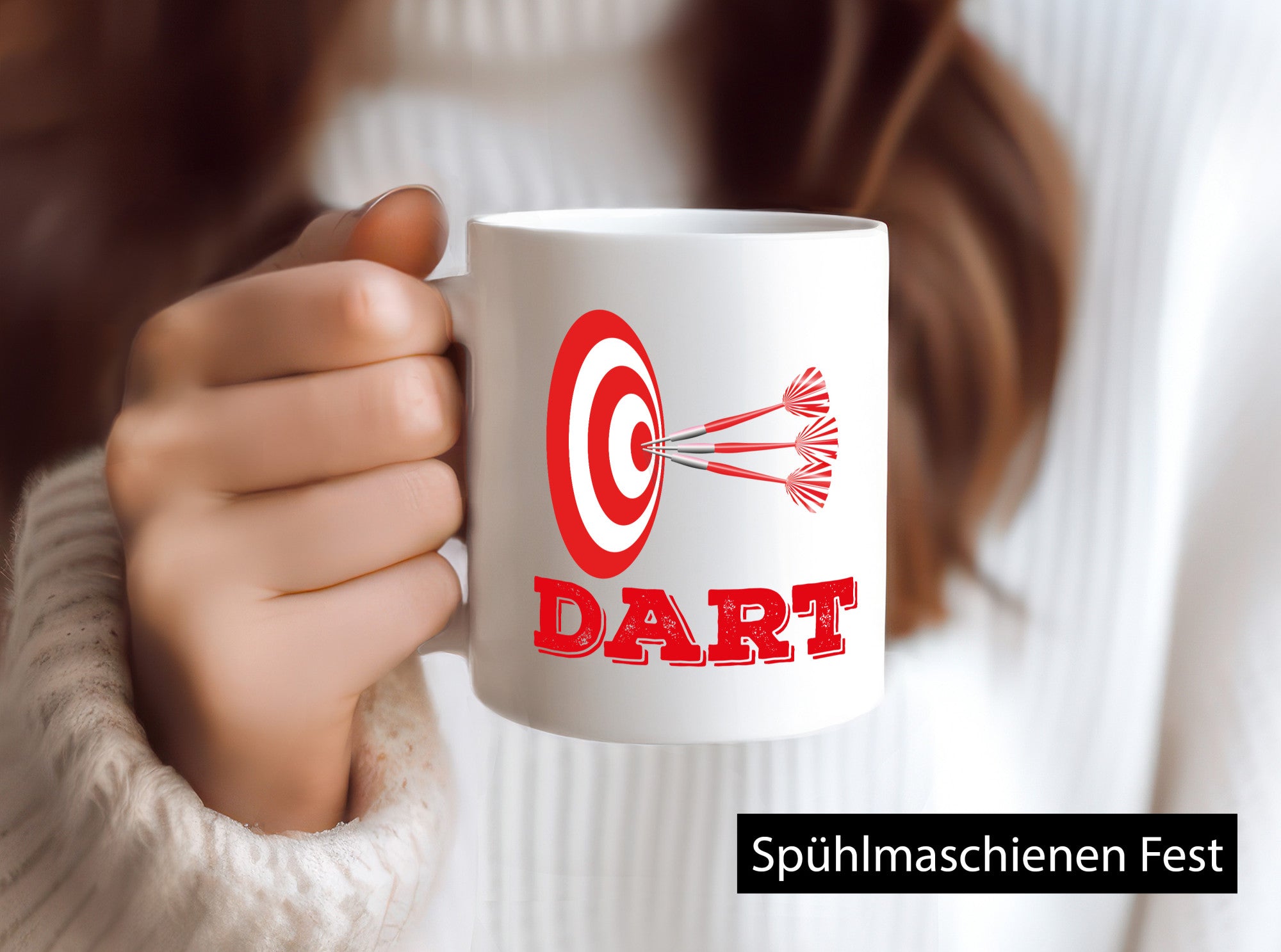 Dartspieler Tasse | Dart Hobby Motiv Spieler lustig Humor Geschenkidee Geschenk