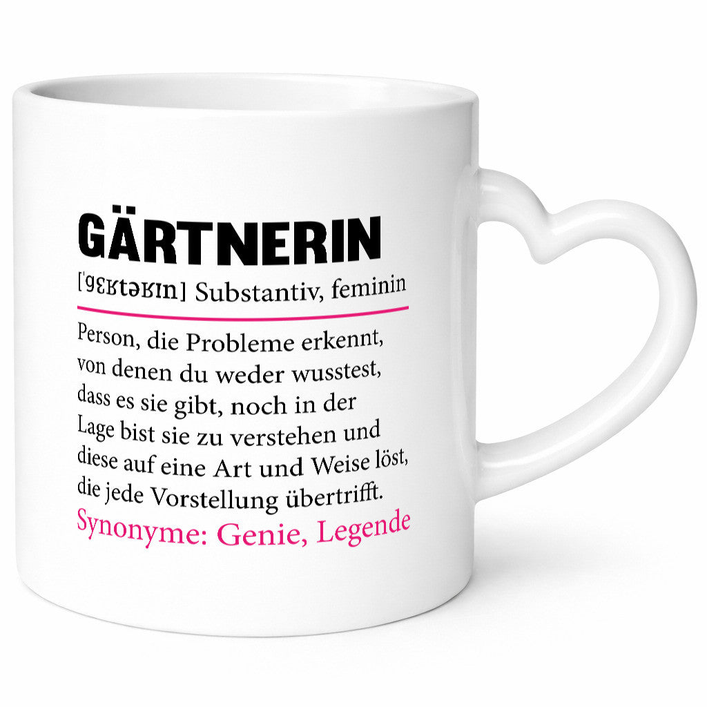 Gärtnerin | lustig Gartenbau Beruf Spruch Geschenk Arbeit Kollegen Büro