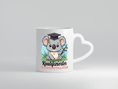 Koalifizierter Heizungsinstallateur | Heizungsbauer lustig Humor Geschenkidee