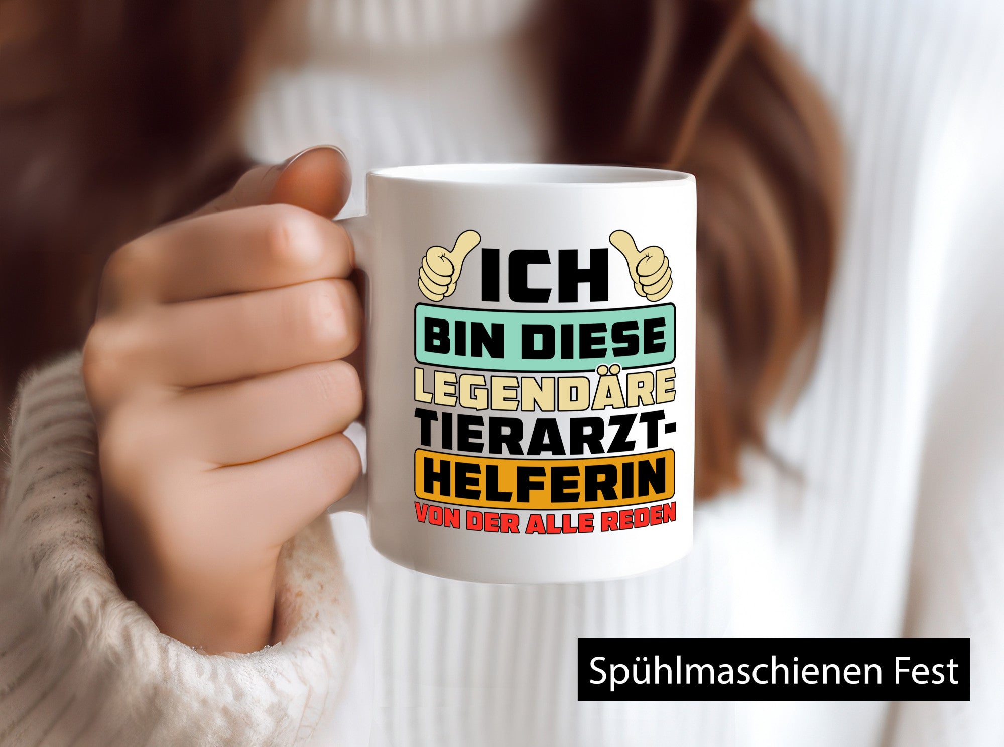 Die Legendäre Tierarzthelferin | Tierarzt lustiger Spruch Geschenk