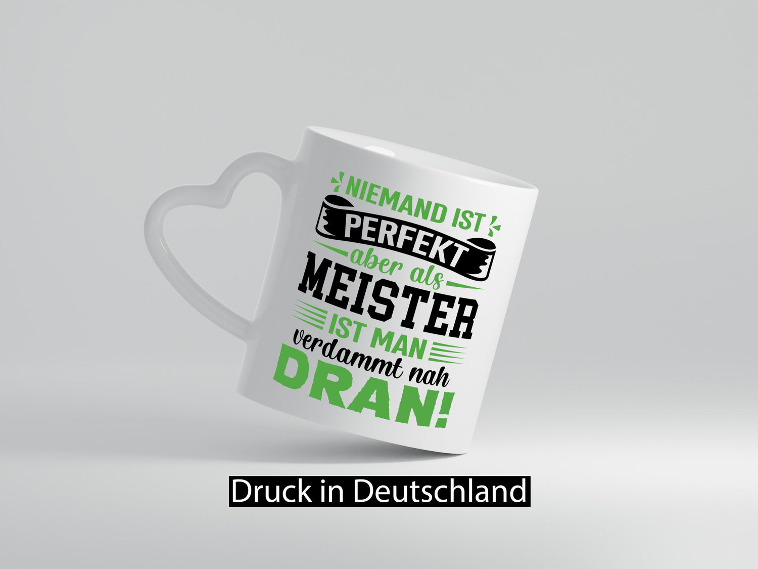 Niemand ist Perfekt aber als meister nah dran | lustig Humor Geschenkidee