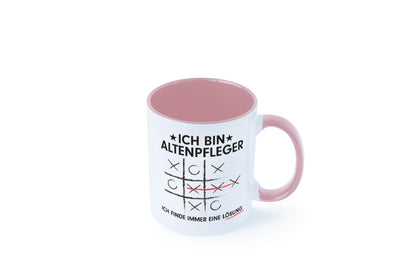 Lösung finden: Altenpfleger | Pflegepersonal v2 lustiger Spruch Geschenk Humor
