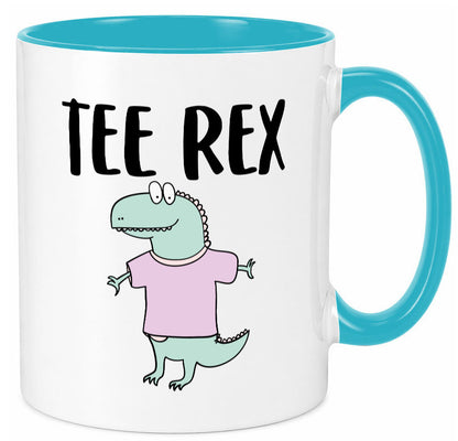 Tee Rex | Becher Dinosaurierer Teetrinker Geschenk Humor Geschenkidee lustiger Tasse