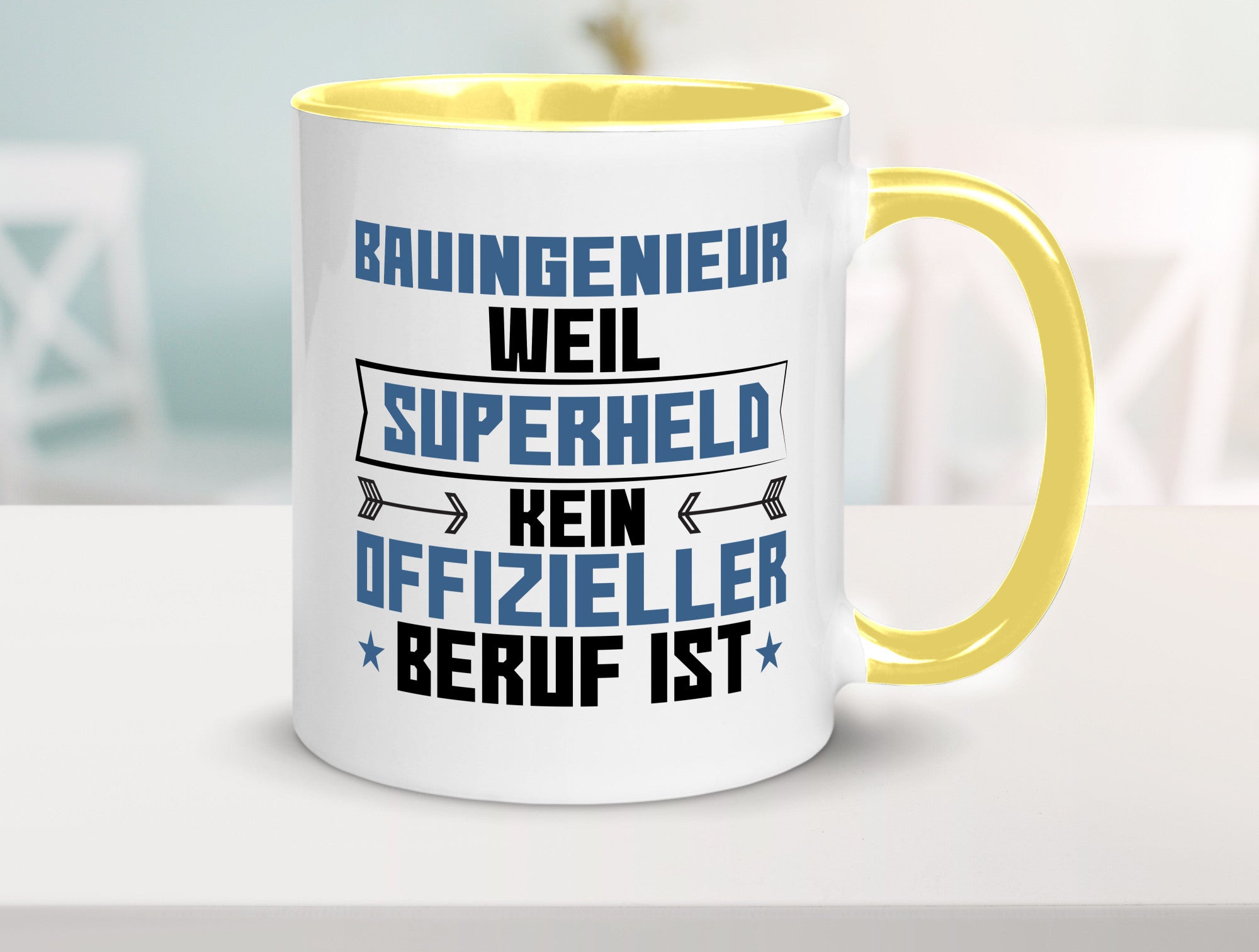 Superheld Bauingenieur | Ingenieur Humor Geschenkidee Tasse