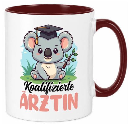 Koalifizierte Ärztin | Medizin Doktorin Fachärztin Geschenkidee Humor Tasse
