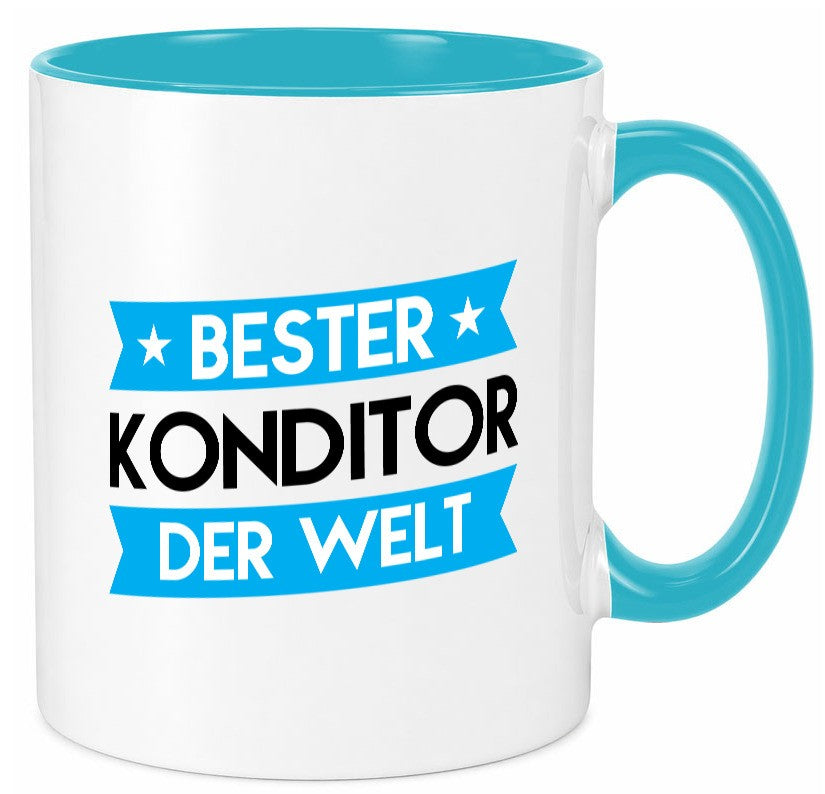 Bester Konditor | Konditorei Geschenk Humor Geschenkidee lustiger Spruch Tasse