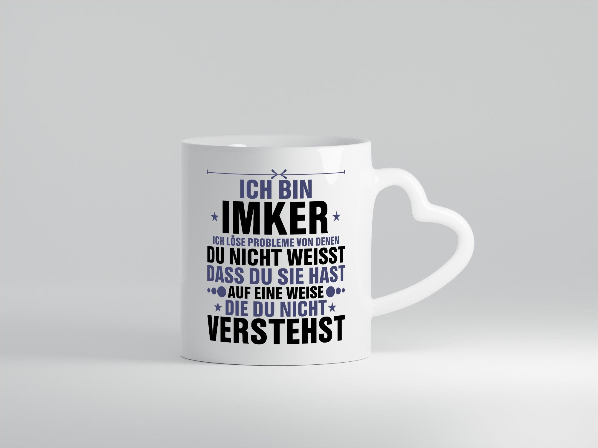 Löse Probleme: Imker | Imkerei v2 Geschenkidee Humor Tasse