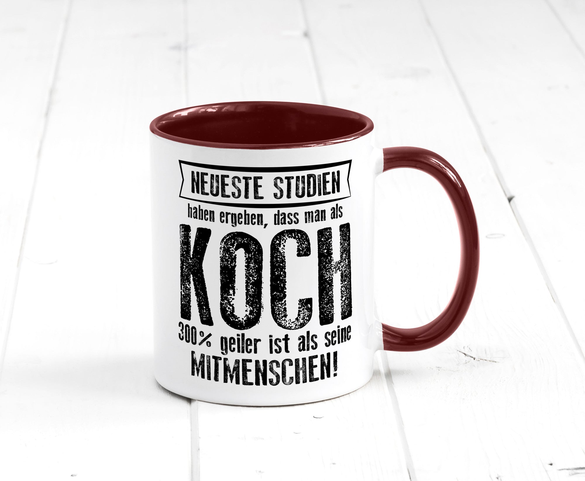 Neuste Studien: Koch | Chefkoch Humor Arbeit Kollegen Büro Geschenkidee Tasse
