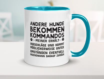 Hunde Training | Hundebesitzer Tasse Hundekommando lustig Tierliebhaber Humor