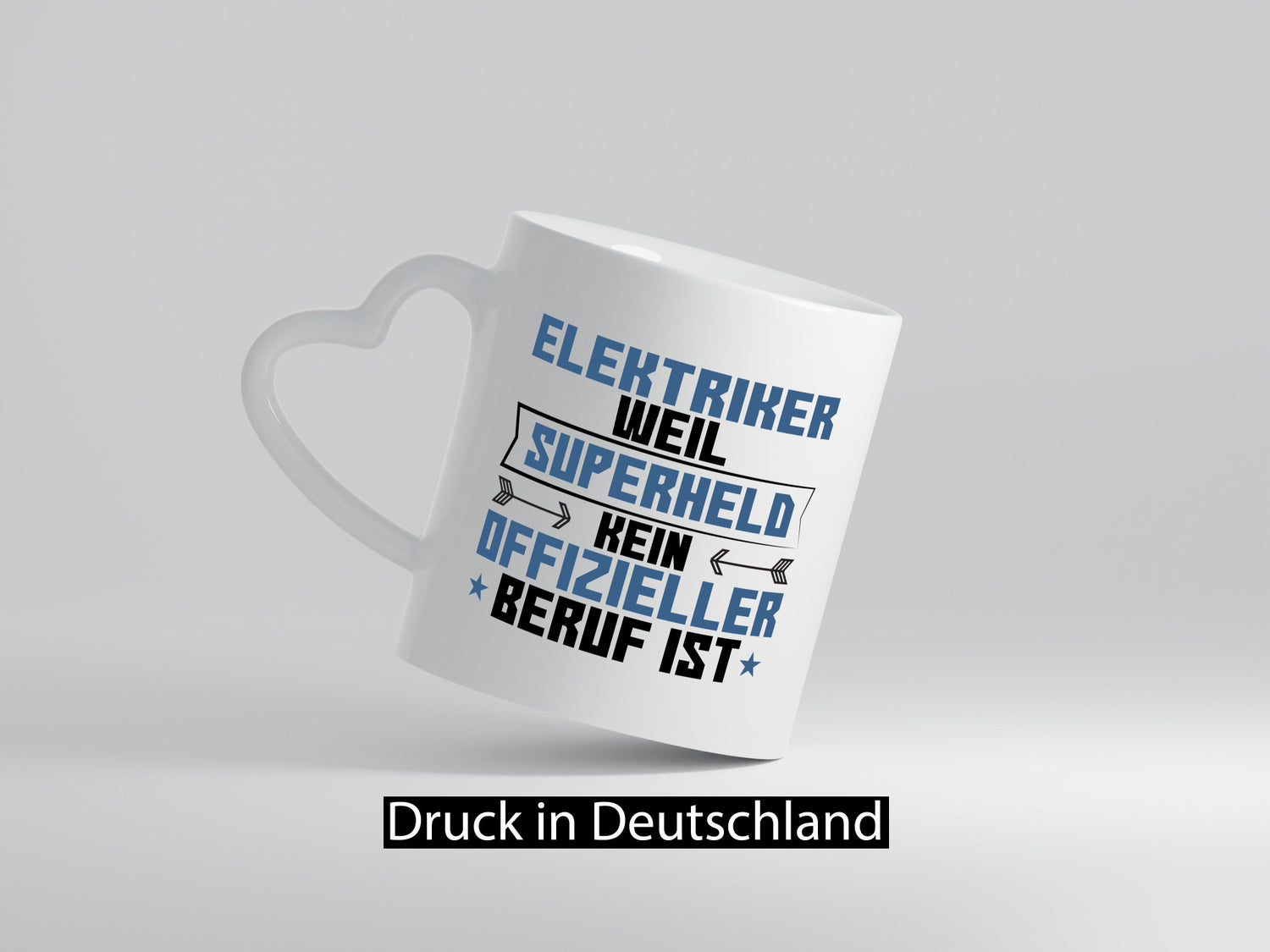 Superheld Elektriker | Elektronik Elektrotechnik Geschenkidee Humor Tasse