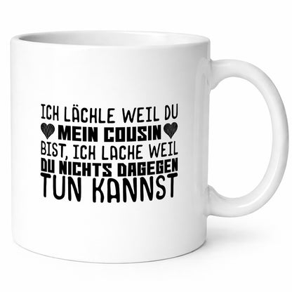Cousin Tasse | Verwandtschaft Humor Cousins Spruch Geschenkidee
