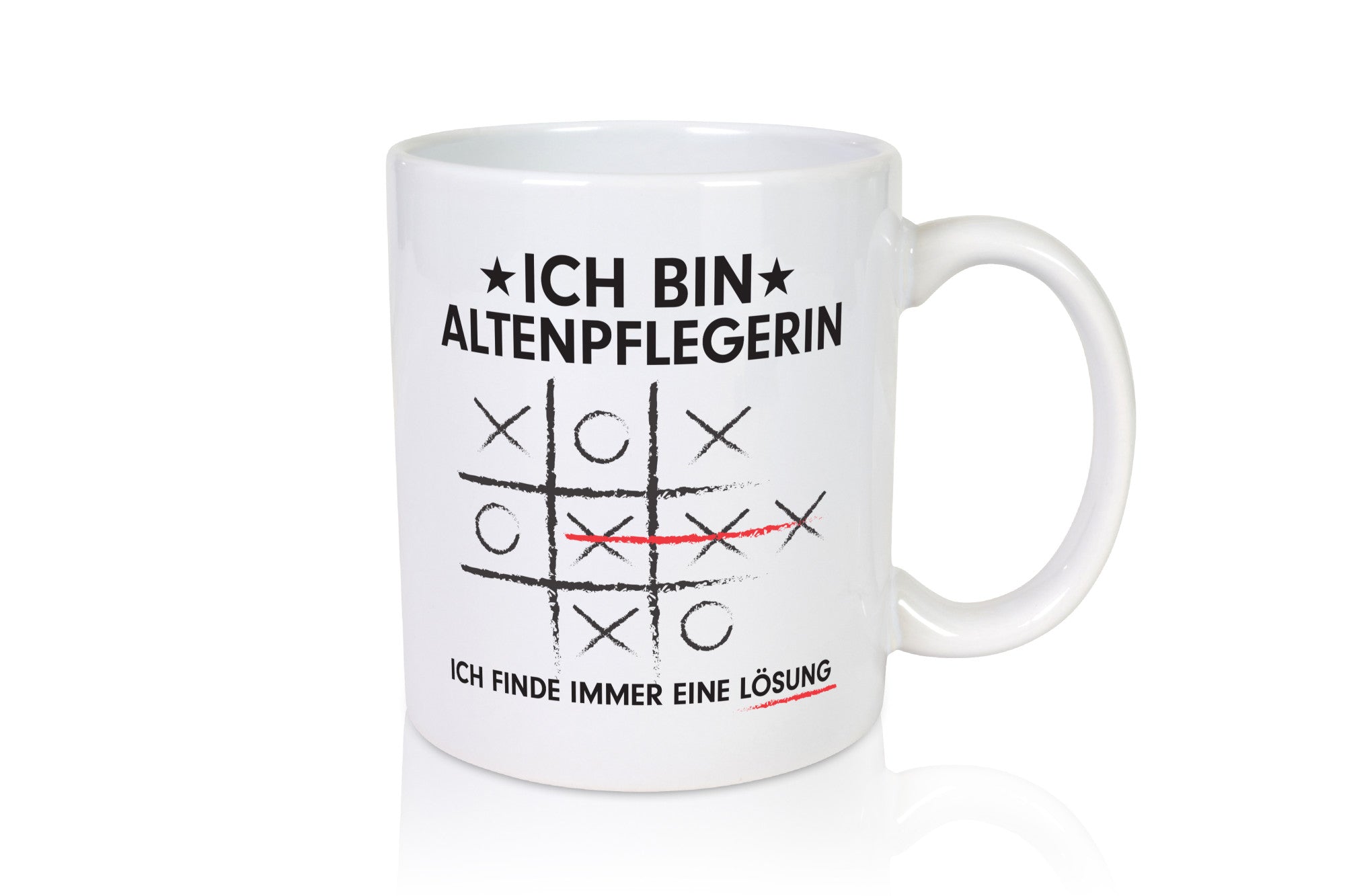 Lösung Finden: Altenpflegerin | Pflegepersonal Lustiger Spruch Geschenk Humor
