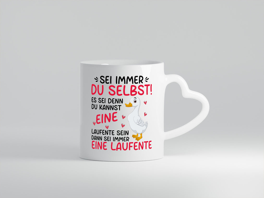 Sei immer du selbst | eine Ente laufente lustig Humor Geschenkidee Geschenk
