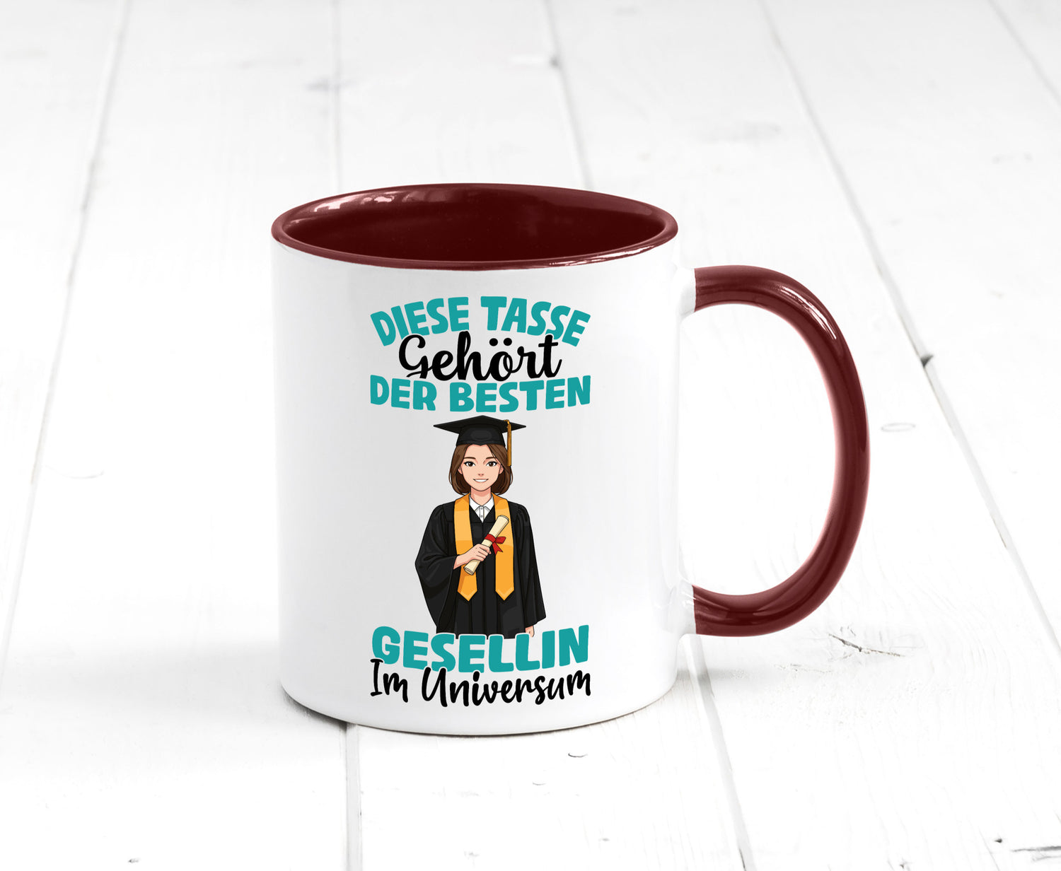 Im Universum: Gesellin | Handwerkerinnen lustiger Spruch Geschenk Humor