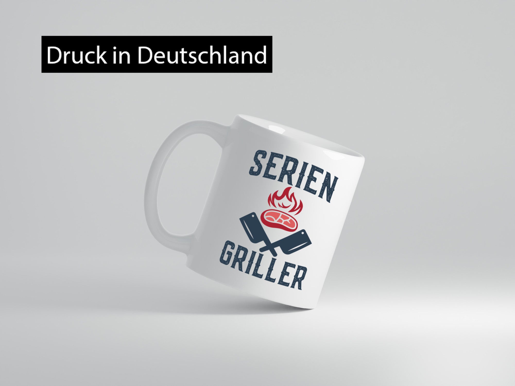 Serien Griller | Grillmeister Grillen Chef Geschenk Arbeit Kollegen Büro